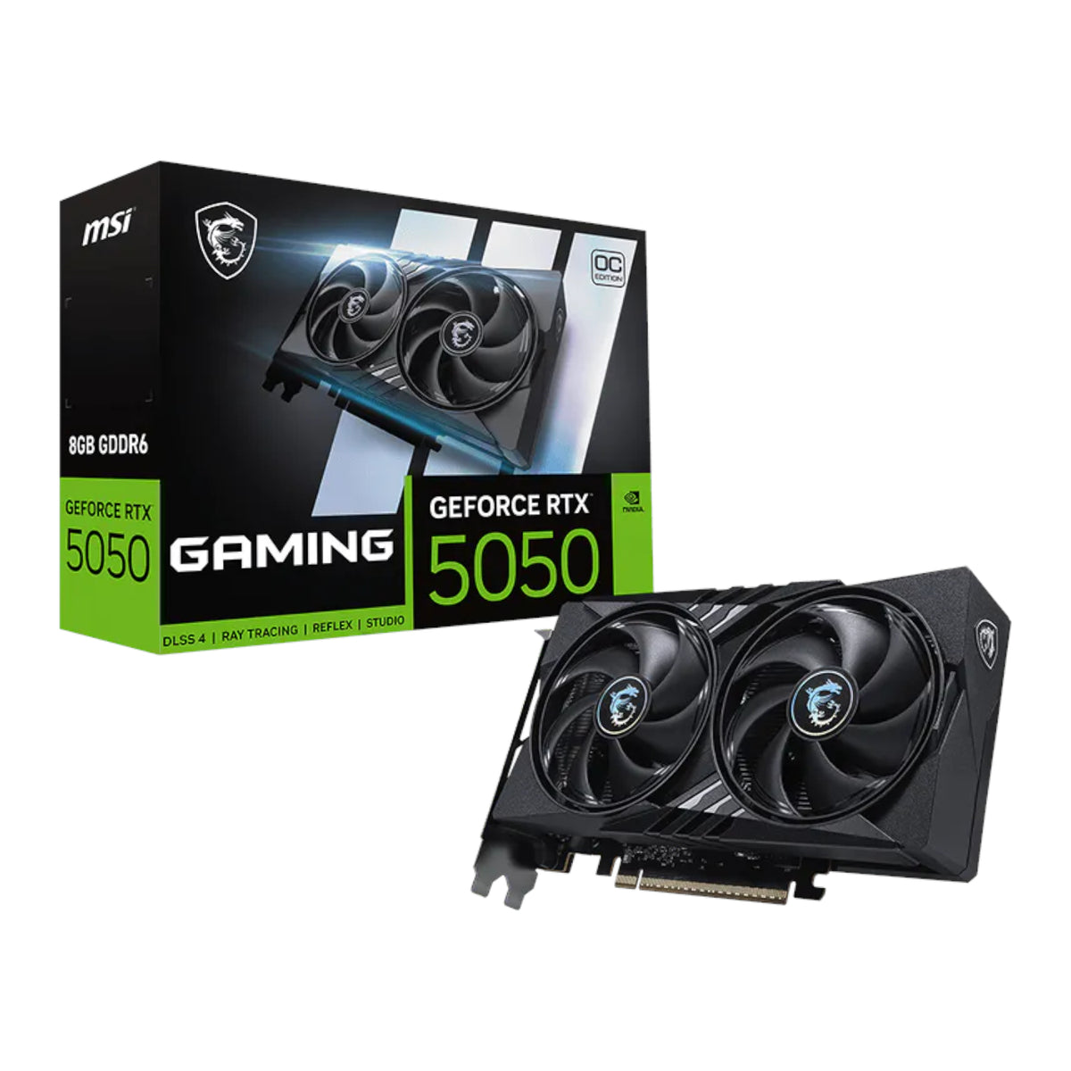 Image 1 for MSI GeForce RTX 5050 8G GAMING OC Graphics Card