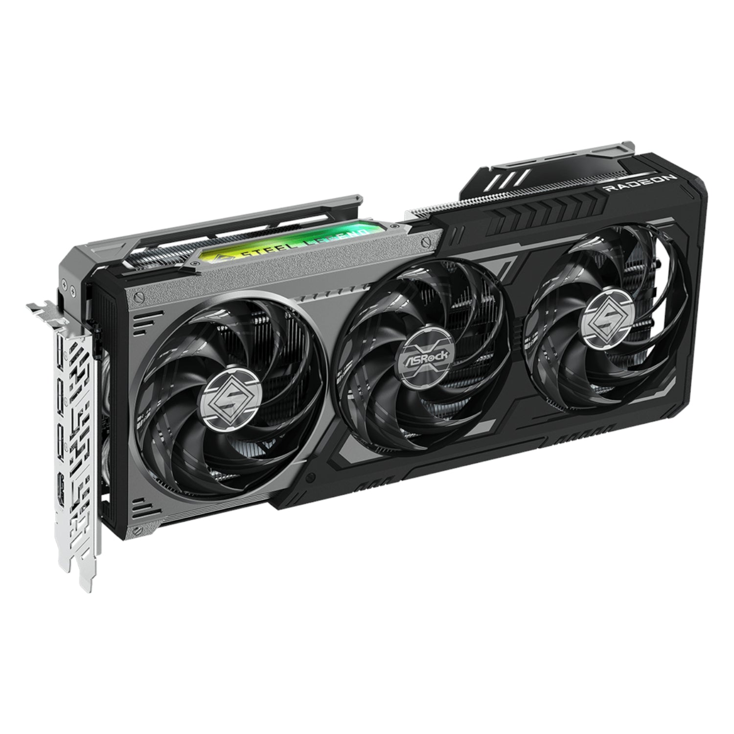 Image 4 for ASRock Radeon RX9070 XT Steel Legend Dark 16GB Graphics Card
