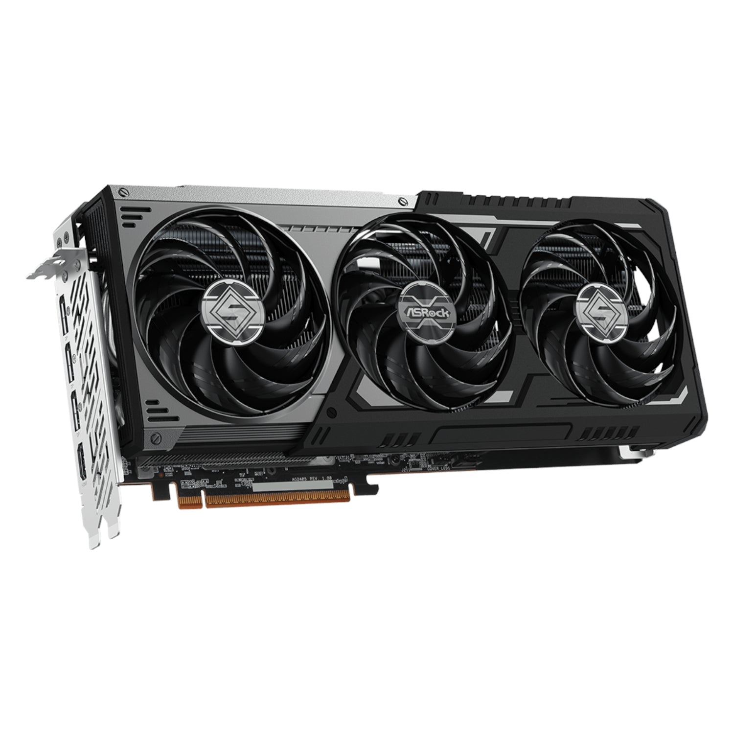 Image 3 for ASRock Radeon RX9070 XT Steel Legend Dark 16GB Graphics Card