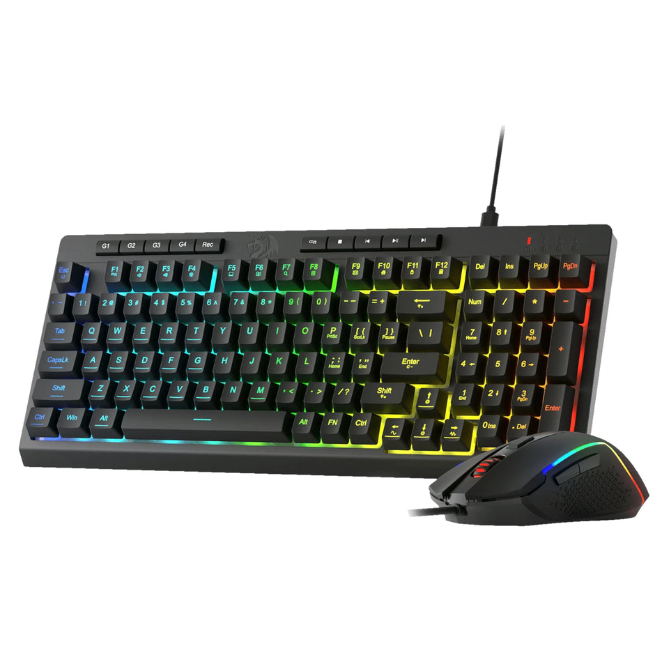 Image 1 for Redragon RYLO S141 Membrane Gaming Keyboard and Mouse Wired Combo