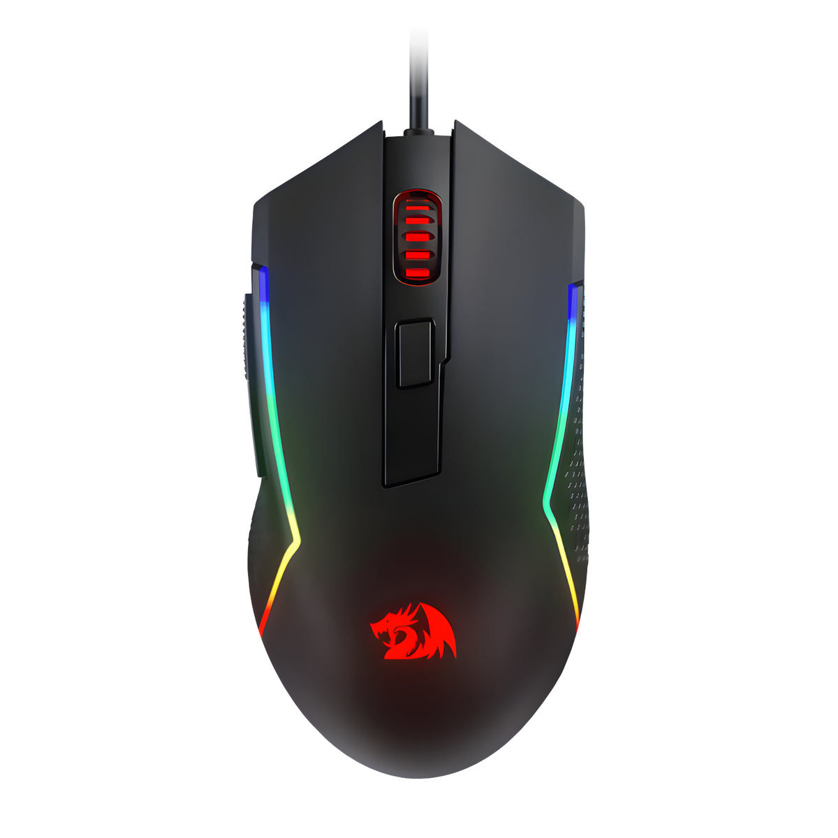 Image 1 for Redragon M616 TRIDENT 10000DPI RGB Gaming Mouse - Black