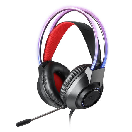 Image 1 for Redragon SCREAM Over-Ear RGB Gaming Headset - Black