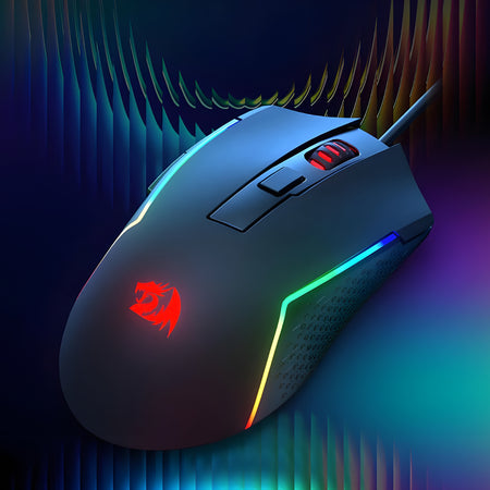 Image 4 for Redragon M616 TRIDENT 10000DPI RGB Gaming Mouse - Black