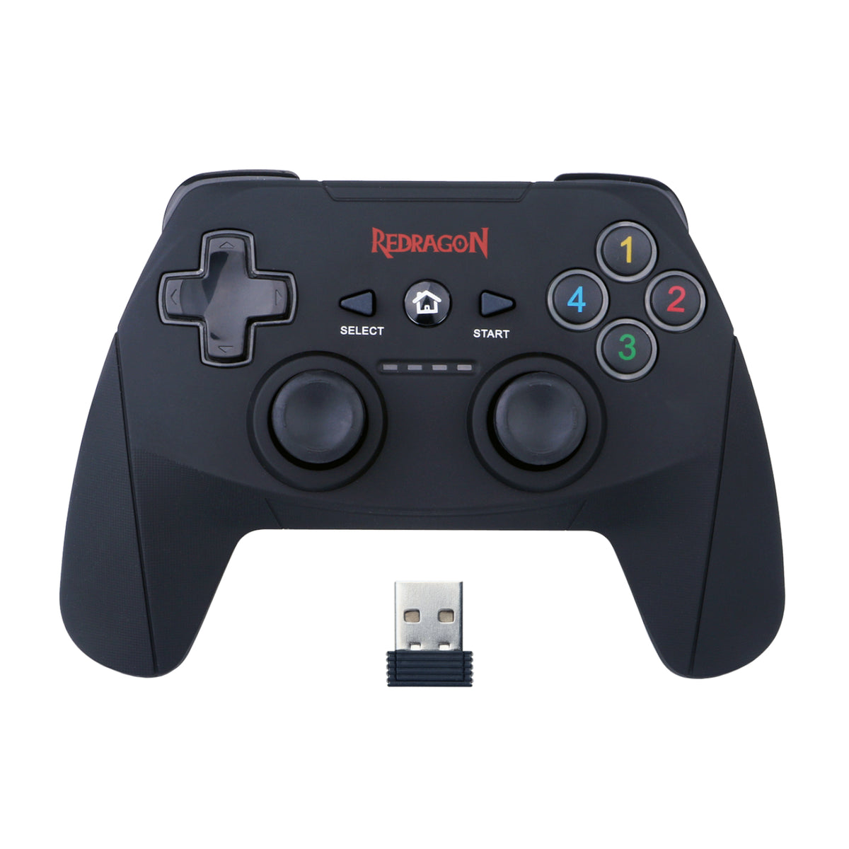 Image 1 for Redragon HARROW Wireless X/D-input(Digital/Analog) PC Controller - Black