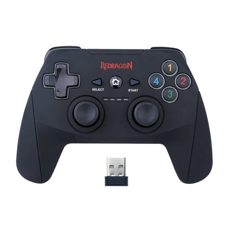 Image 1 for Redragon HARROW Wireless X/D-input(Digital/Analog) PC Controller - Black