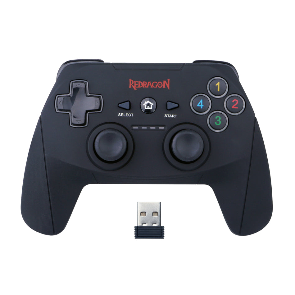 Image 1 for Redragon HARROW Wireless X/D-input(Digital/Analog) PC Controller - Black