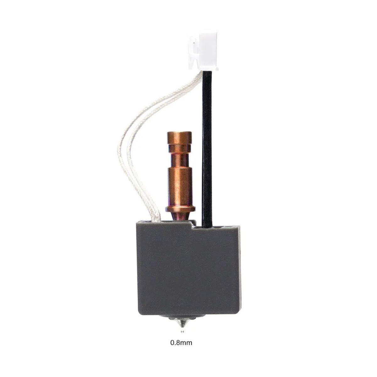 Image 1 for Anycubic S1 Hotend All Metal Hardened Steel 0.8mm Nozzle