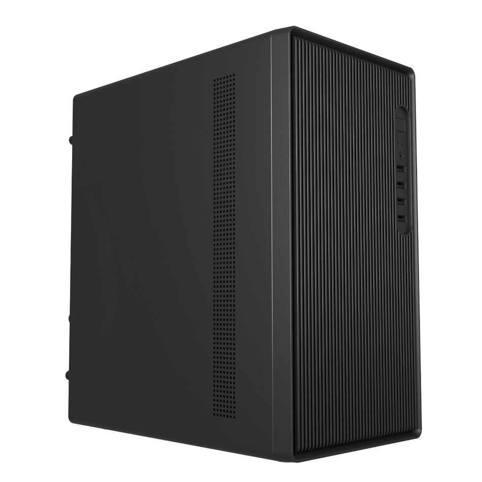 Image 1 for FSP S120 M-ATX Mid Tower Desktop Chassis - Black