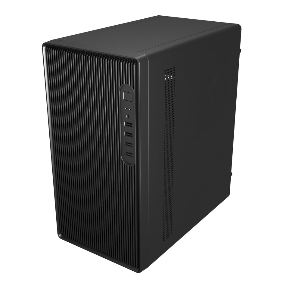 Image 2 for FSP S120 M-ATX Mid Tower Desktop Chassis - Black