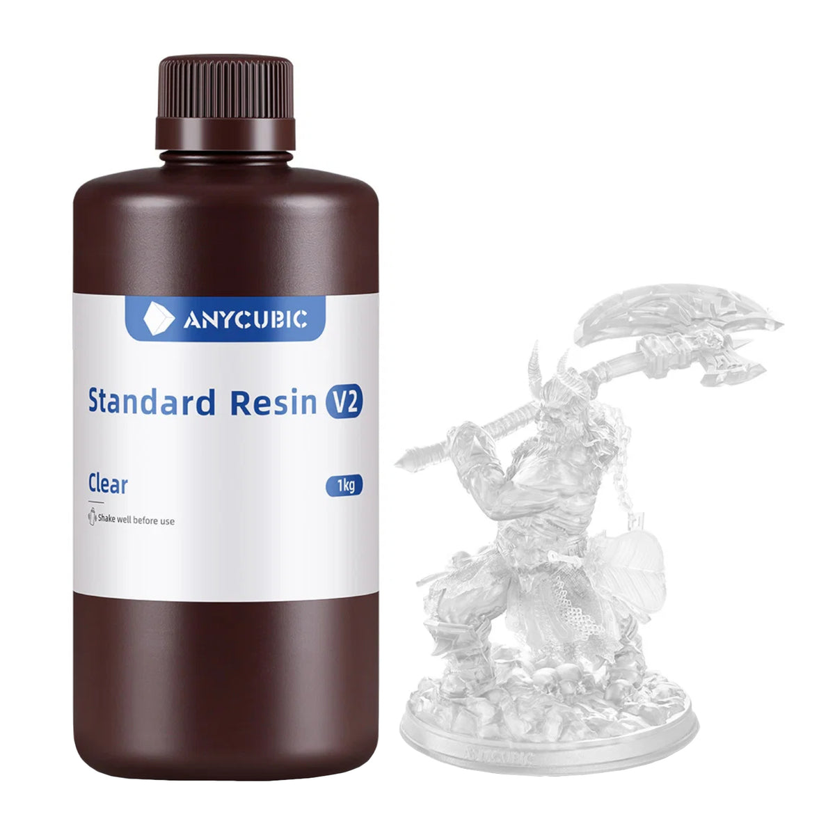 Image 1 for Anycubic Standard Resin V2 - Clear