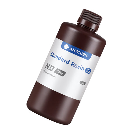 Image 3 for Anycubic Standard Resin V2 1kg - HD Grey