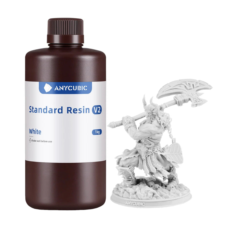 Image 1 for Anycubic Standard Resin V2 - White