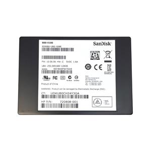 Image 1 for SanDisk X100 128GB 2.5" SATA III SSD