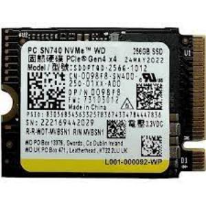 Image 1 for Western Digital SN740 256GB M.2 2230 NVMe SSD