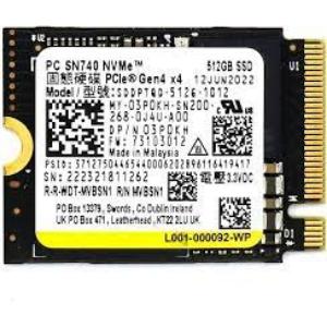 Image 1 for Western Digital SN740 512GB M.2 2230 NVMe SSD