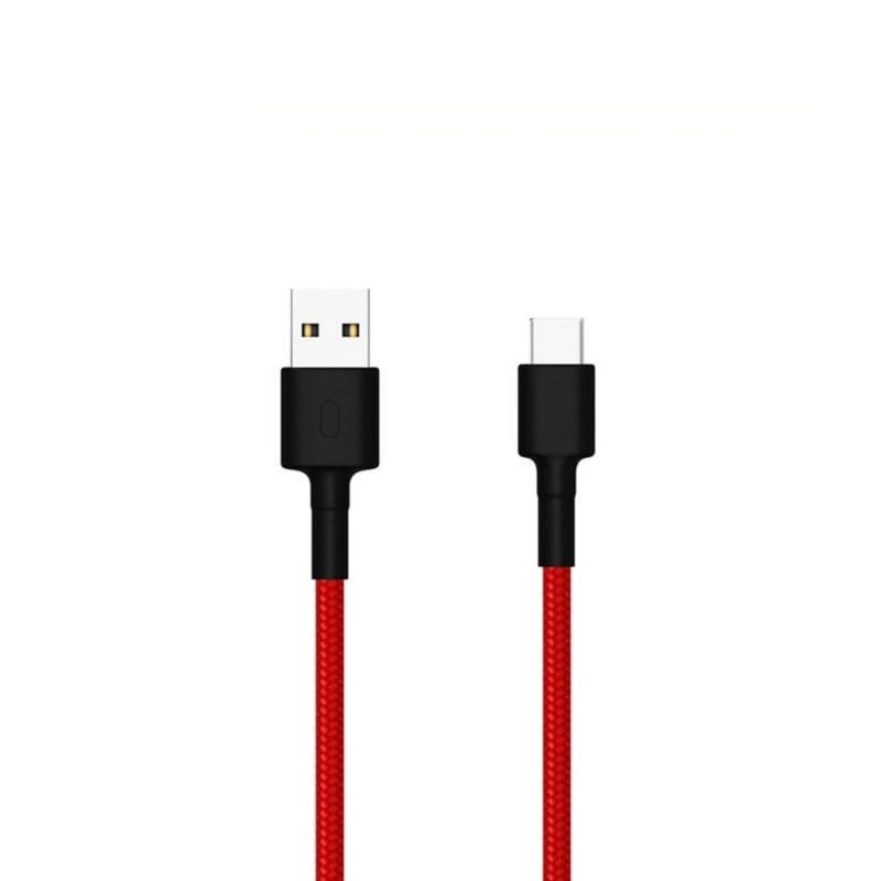 Image 1 for Xiaomi USB Type-C Braided 1m Cable - Red