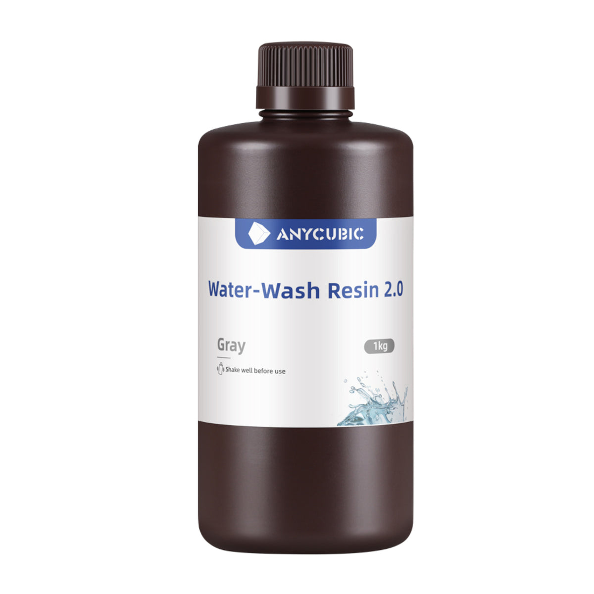Image 2 for Anycubic Water Wash Resin 2.0 – Grey