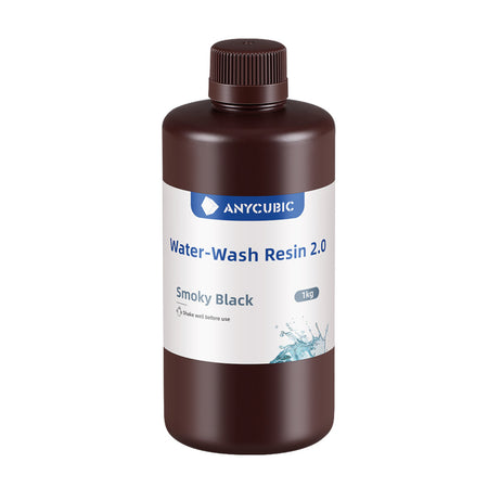 Image 2 for Anycubic Water Wash Resin 2.0 – Smoky Black