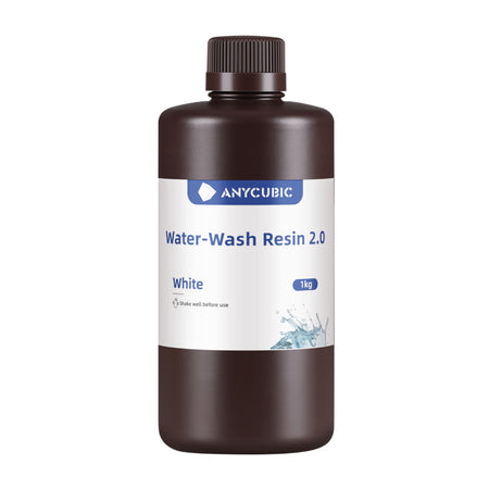 Image 2 for Anycubic Water Wash Resin 2.0 – White