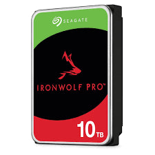 Image 1 for Seagate IronWolf Pro ST10000NE000 10TB 3.5-inch Internal NAS Hard Drive - 7200 RPM, 256MB Cache, SATA 6Gb/s