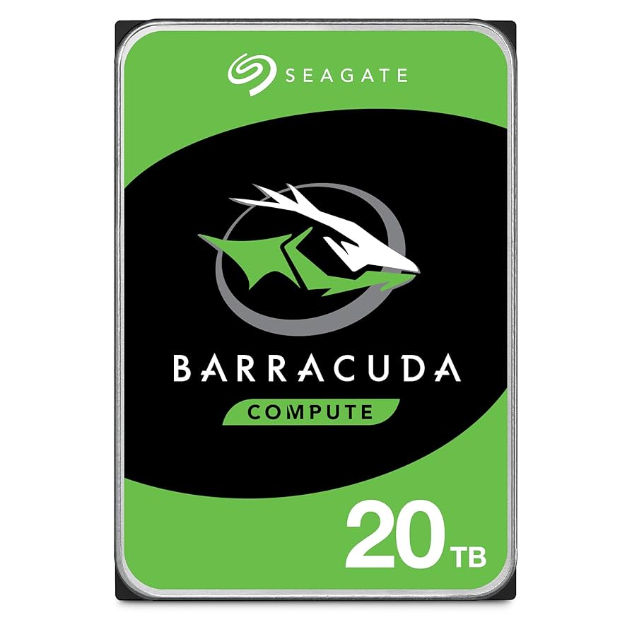 Seagate Barracuda 20TB Internal Hard Drive