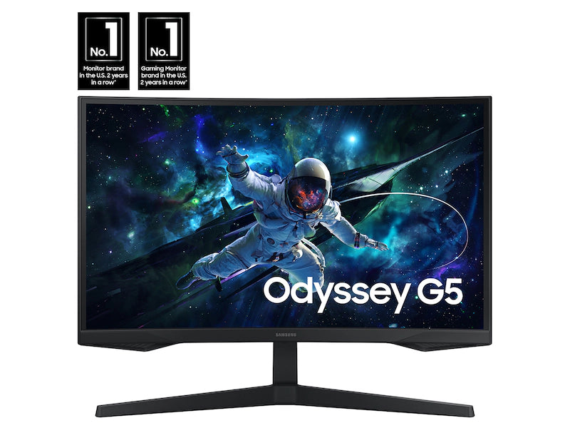 Samsung 27" Odyssey G5 QHD Curved Gaming Monitor