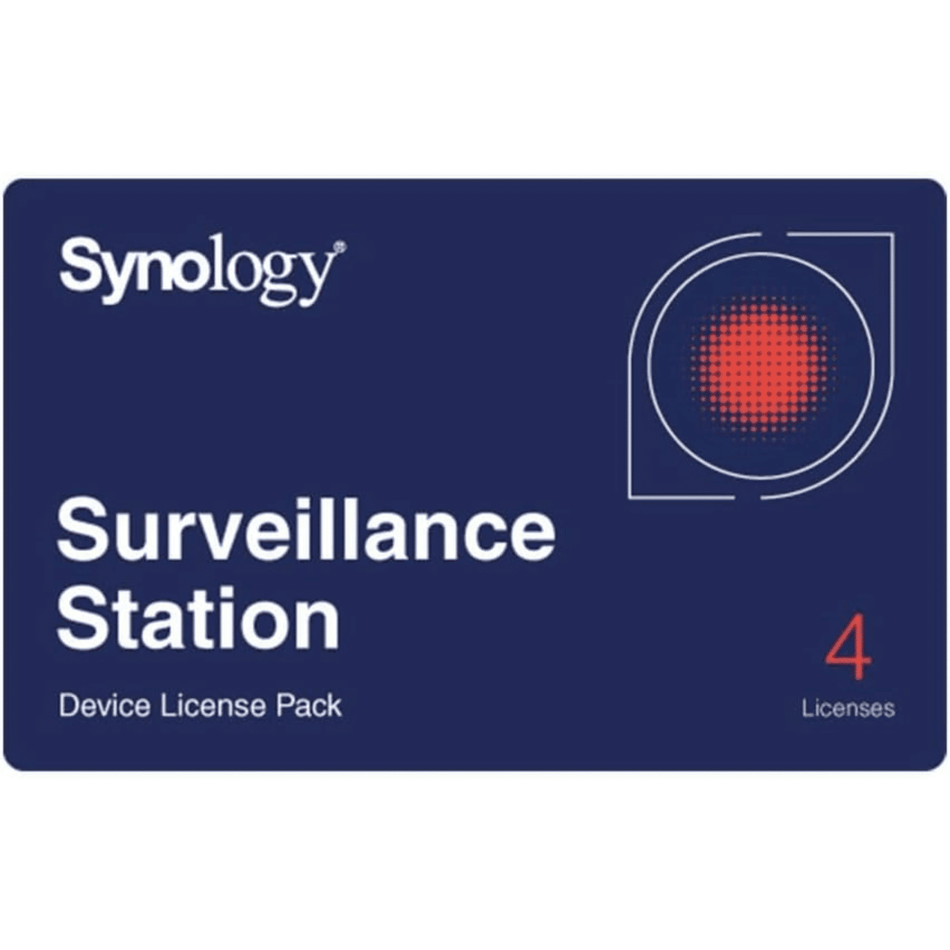Synology Surveillance Station Device License Pack (4 Licenses)