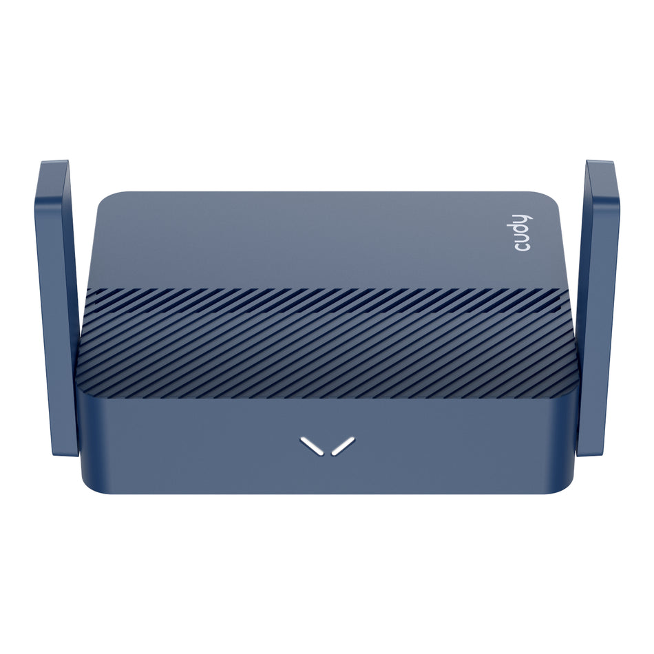 Image 2 for Cudy AX3000 2.5G Wi-Fi 6 Mini VPN Travel Router - Navy Blue