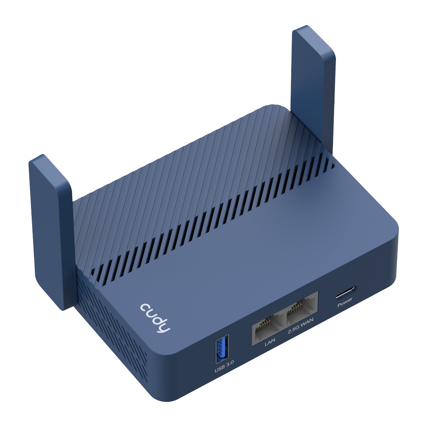 Image 4 for Cudy AX3000 2.5G Wi-Fi 6 Mini VPN Travel Router - Navy Blue