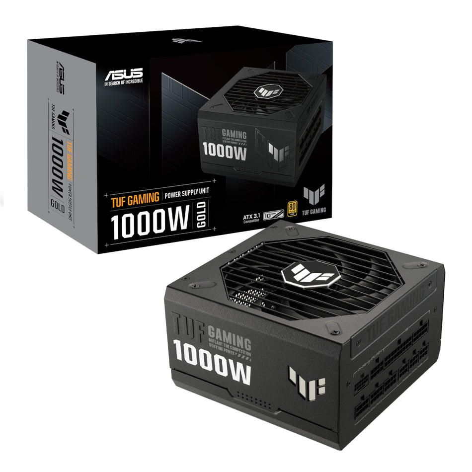 Image 1 for Asus TUF Gaming 1000W 80 PLUS Gold ATX Modular Power Supply - Black
