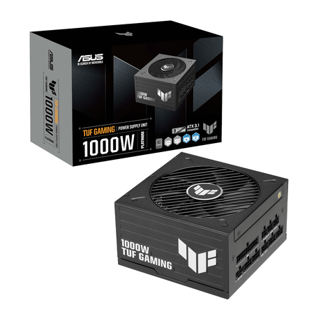 Image 1 for ASUS TUF Gaming 1000W 80 PLUS Platinum ATX 3.1 Modular Power Supply