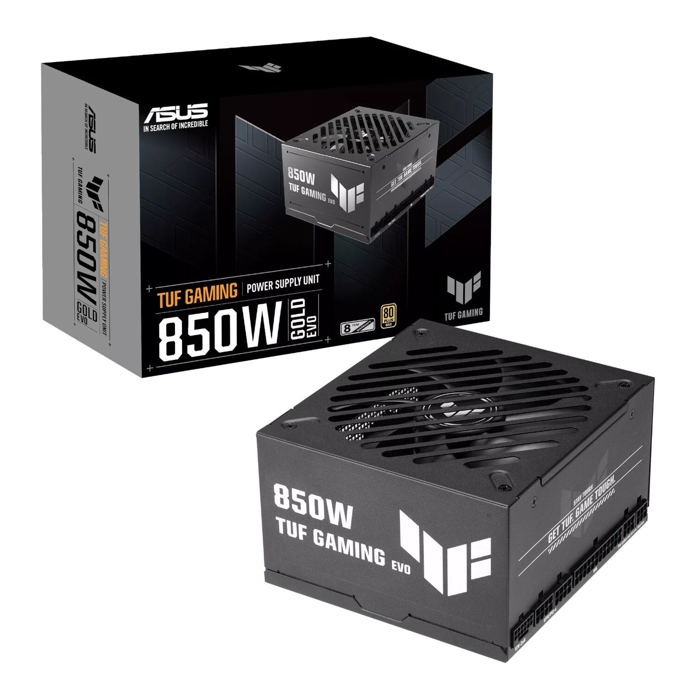 Image 1 for ASUS TUF Gaming EVO 850W 80 PLUS Gold Modular Power Supply