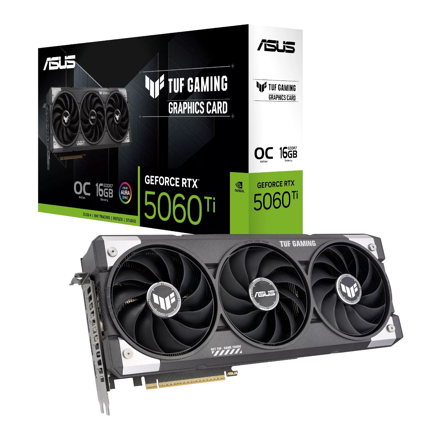 Image 1 for ASUS TUF Gaming GeForce RTX 5060 Ti 16GB GDDR7 OC Edition Graphics Card