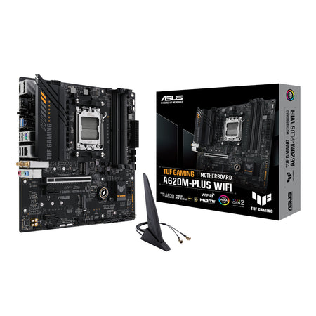 Image 1 for Asus TUF Gaming A620M-PLUS AM5 WIFI M-ATX Motherboard