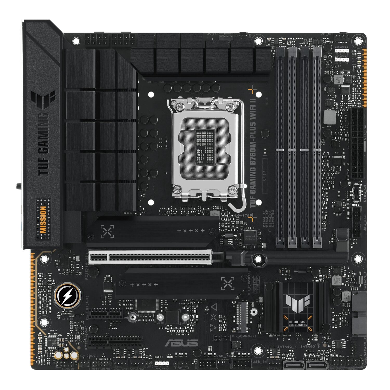 Image 2 for Asus TUF Gaming B760M-PLUS WIFI II - mATX Motherboard
