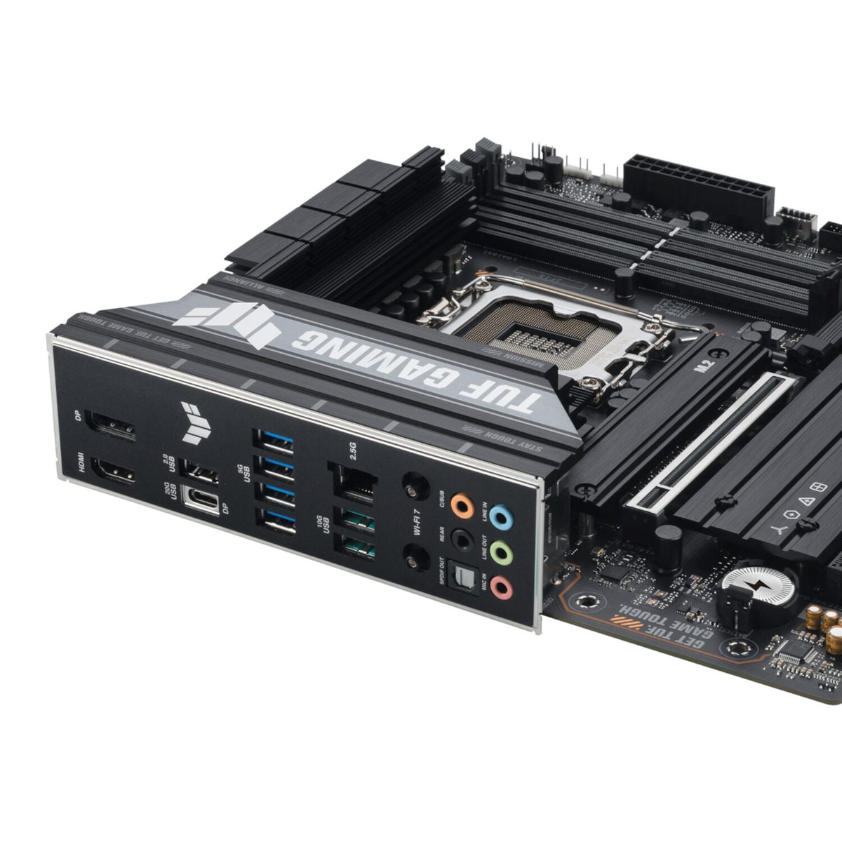Image 5 for Asus TUF Gaming B860M-Plus Wi-Fi M-ATX Motherboard – Intel LGA1851, DDR5, PCIe 5.0. Wi-Fi 7