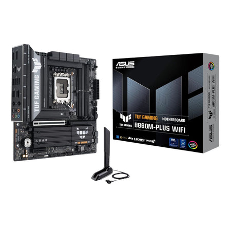 Image 1 for Asus TUF Gaming B860M-Plus Wi-Fi M-ATX Motherboard – Intel LGA1851, DDR5, PCIe 5.0. Wi-Fi 7