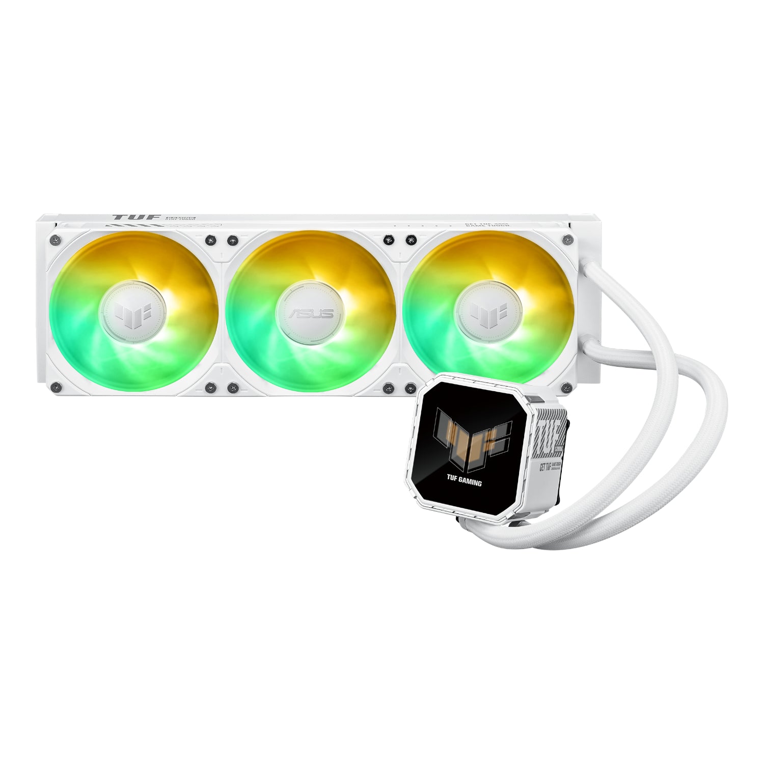 Image 1 for ASUS TUF Gaming LC III 360 ARGB CPU Liquid Cooler - White
