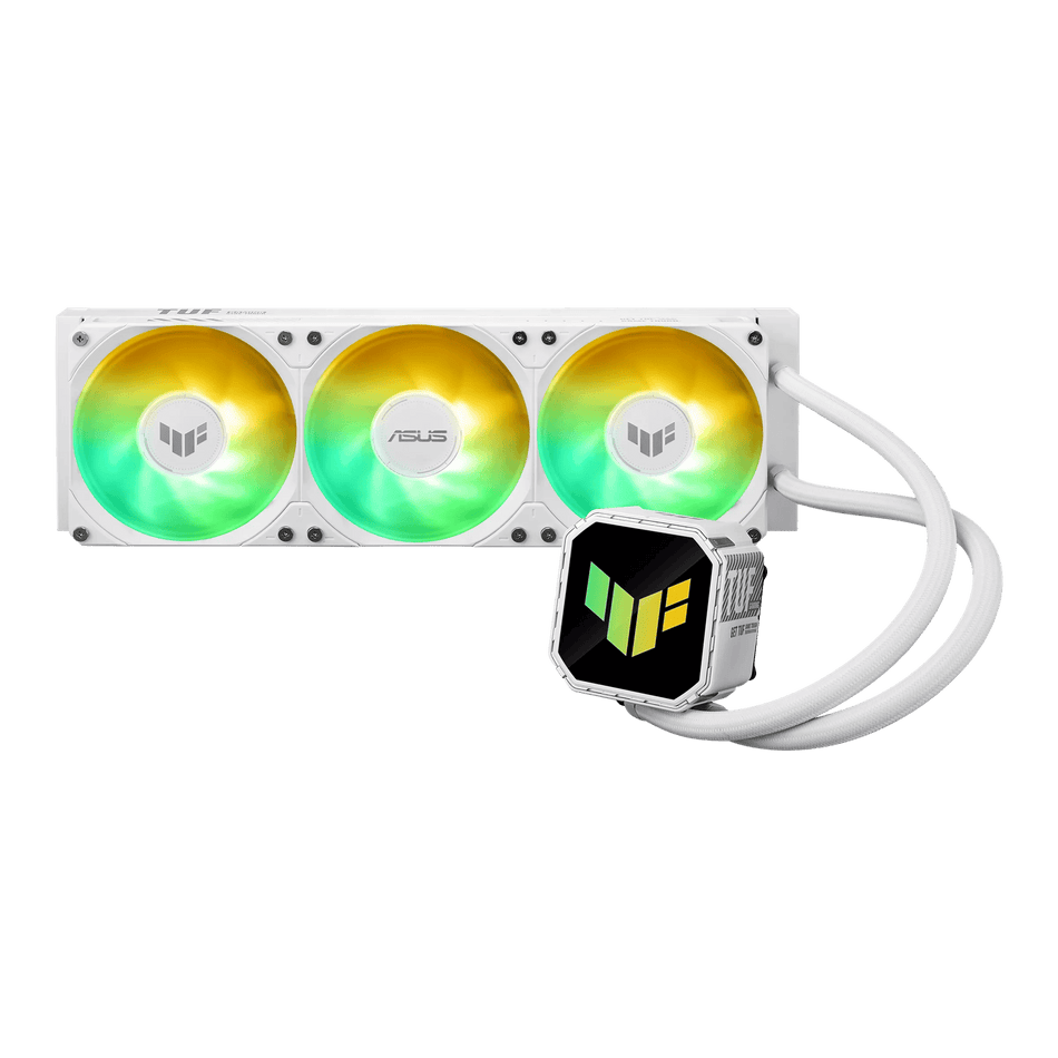 Image 1 for ASUS TUF Gaming LC III 360 ARGB White Edition Liquid CPU Cooler