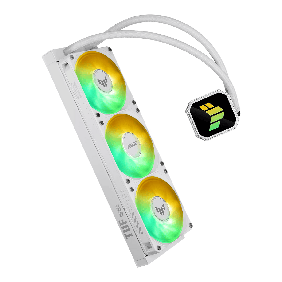 Image 2 for ASUS TUF Gaming LC III 360 ARGB White Edition Liquid CPU Cooler