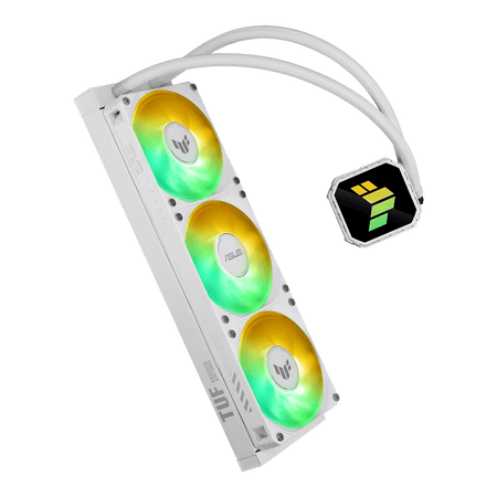 Image 2 for ASUS TUF Gaming LC III 360 ARGB White Edition Liquid CPU Cooler