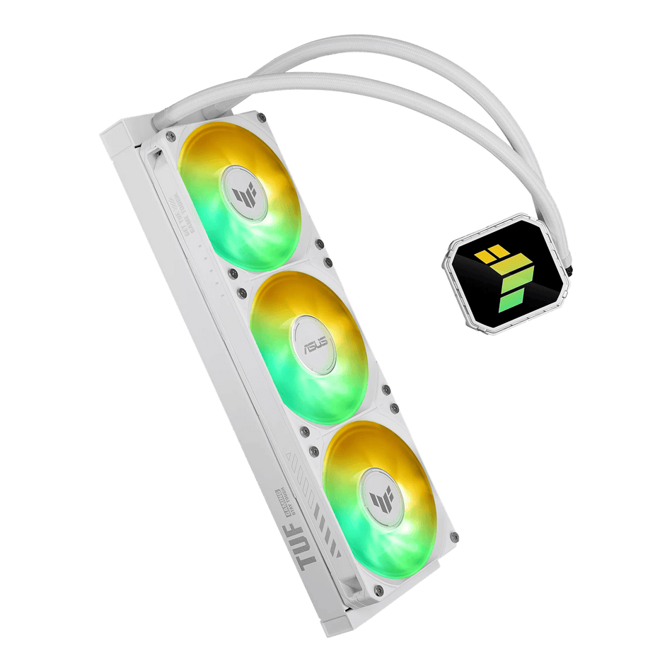 Image 2 for ASUS TUF Gaming LC III 360 ARGB White Edition Liquid CPU Cooler