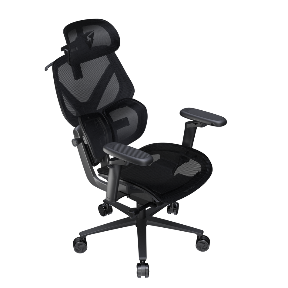 ThunderX3 Flex Pro Ergonomic Mesh Gaming Chair - Black (TEGC-3076101.12)