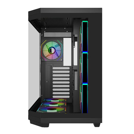Image 2 for FSP U580 ARGB ATX Ultra Tower Gaming Chassis - Black