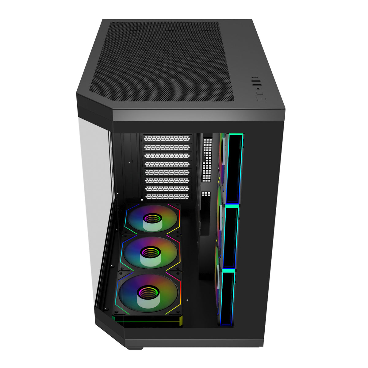 Image 4 for FSP U580 ARGB ATX Ultra Tower Gaming Chassis - Black