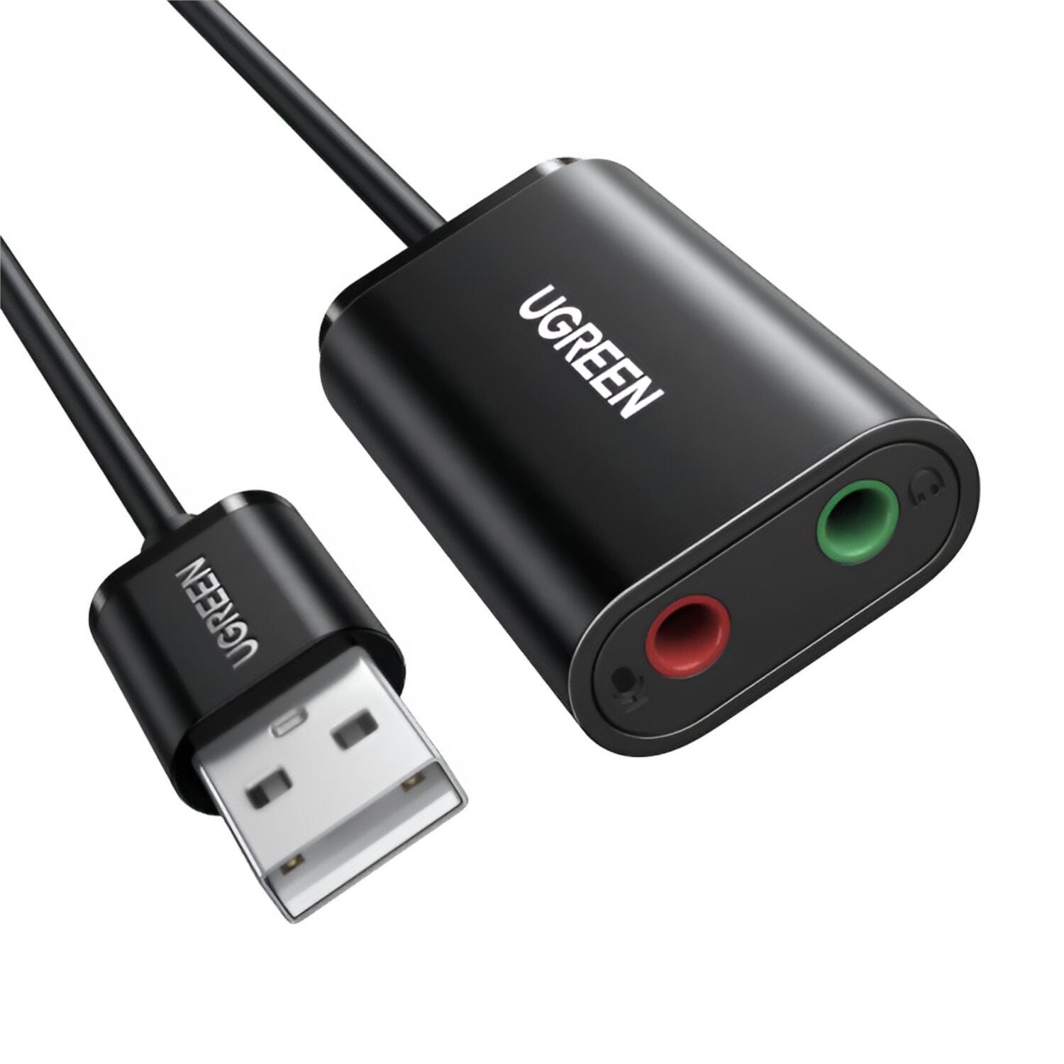 Image 1 for UGREEN USB to 3.5mm External Stereo Sound Adapter - Black