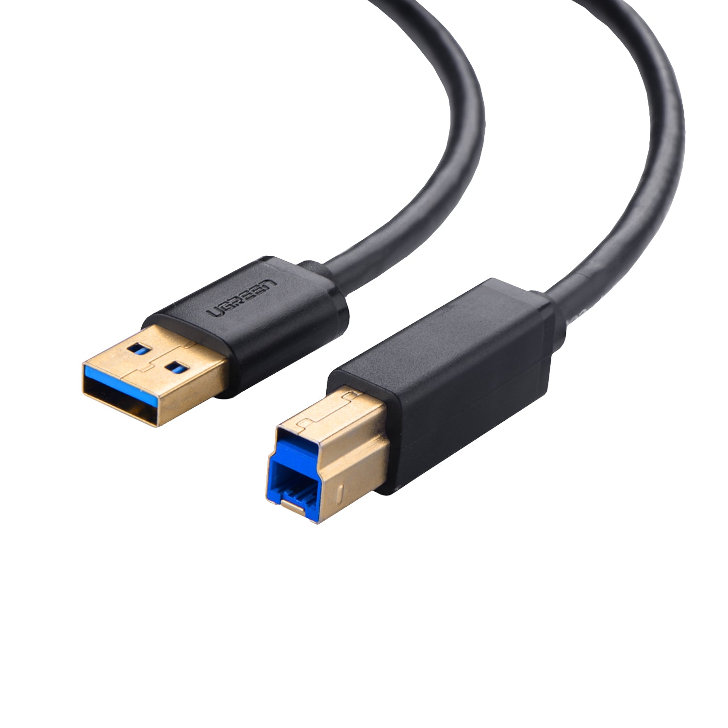 Image 2 for UGREEN US210 USB-A Printer Cable 2M - Black