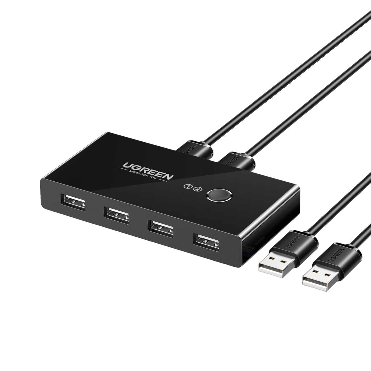 Image 2 for UGREEN USB 3.0 4-Port Switch Box, with 1.5m USB Cables