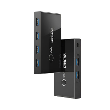 Image 1 for UGREEN USB 3.0 4-Port Switch Box, with 1.5m USB Cables