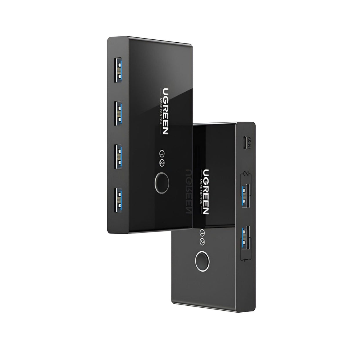 Image 1 for UGREEN USB 2.0 4-Port Switch Box, with 1.5m USB Cables